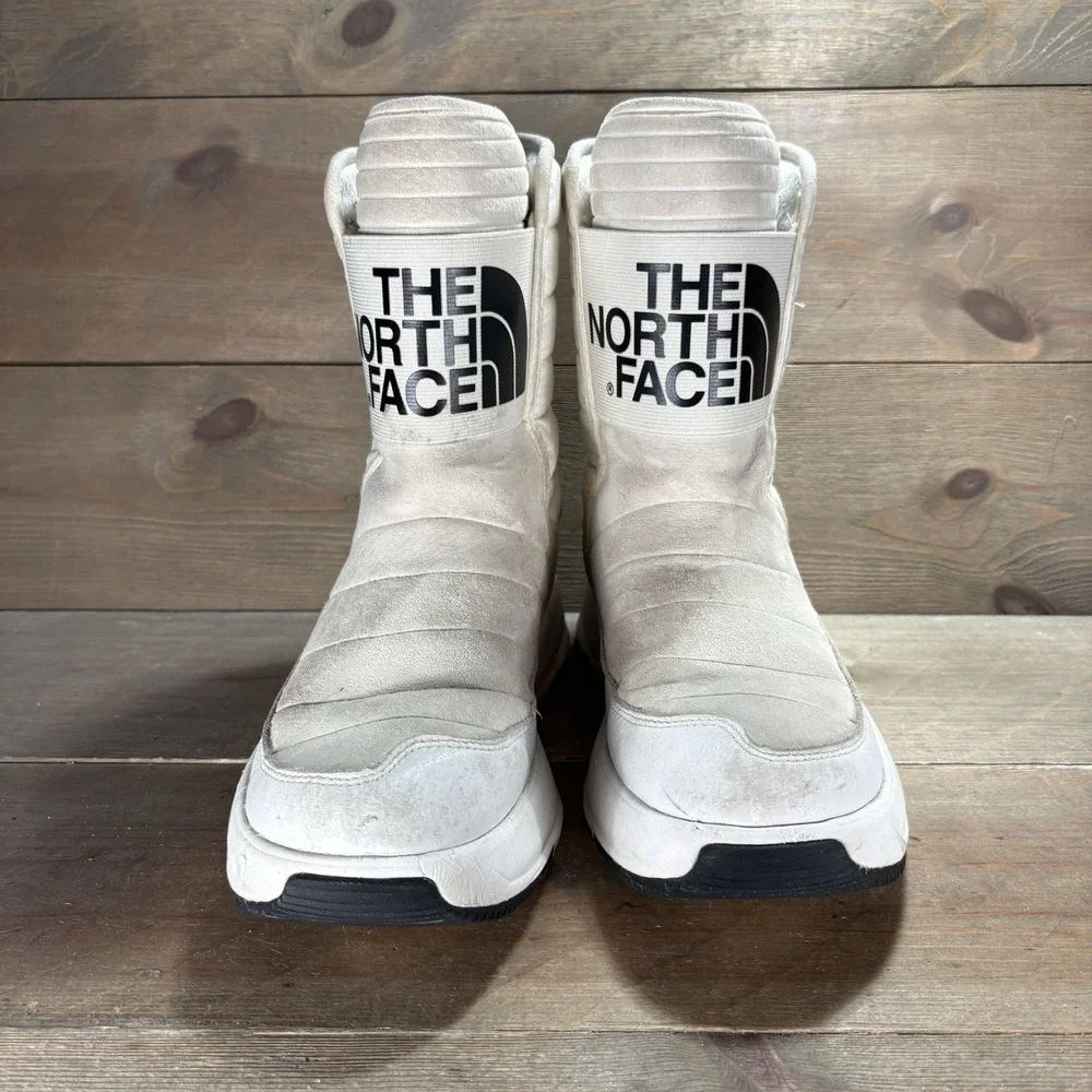 the north face ozone park womens size 7.5 shoes white waterproof snow boots